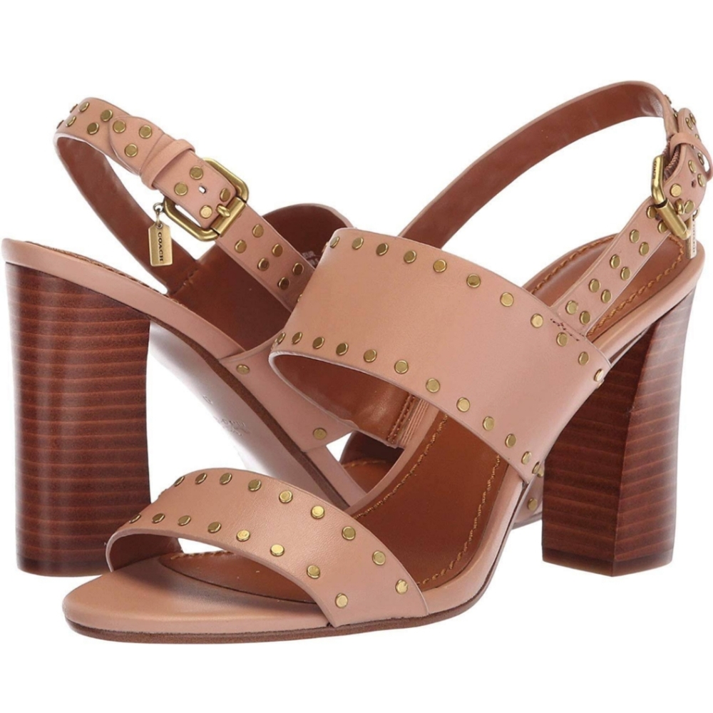 Coach Rylie Heel Sandal Size 9